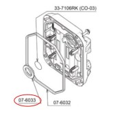 RKI Instruments 07-6033 Sensor Gasket for 03 and 04 Series Single Gas Monitors